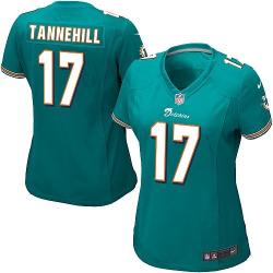 TANNEHILL Miami #17 Womens Football Jersey - Ryan Tannehill Womens Football Jersey (Green)_Free Shipping