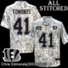 Camo Embroidered Chris Edmonds Cincinnati Bengals #41 Stitched Jersey