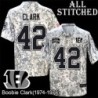 Camo Embroidered Boobie Clark Cincinnati Bengals #42 Stitched Jersey