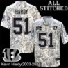 Camo Embroidered Kevin Hardy Cincinnati Bengals #51 Stitched Jersey
