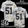 Camo Embroidered Odell Thurman Cincinnati Bengals #51 Stitched Jersey
