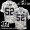 Camo Embroidered Paul Elzey Cincinnati Bengals #52 Stitched Jersey