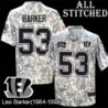 Camo Embroidered Leo Barker Cincinnati Bengals #53 Stitched Jersey