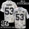 Camo Embroidered Bo Harris Cincinnati Bengals #53 Stitched Jersey