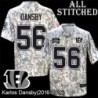Camo Embroidered Karlos Dansby Cincinnati Bengals #56 Stitched Jersey