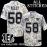 Camo Embroidered Joe Kelly Cincinnati Bengals #58 Stitched Jersey