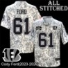Camo Embroidered Cody Ford Cincinnati Bengals #61 Stitched Jersey