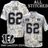 Camo Embroidered Matt Lee Cincinnati Bengals #62 Stitched Jersey