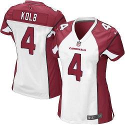 KOLB Arizona #4 Womens Football Jersey - Kevin Kolb Womens Football Jersey (Red)_Free Shipping