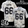 Camo Embroidered Alex Cappa Cincinnati Bengals #66 Stitched Jersey