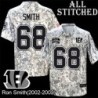 Camo Embroidered Ron Smith Cincinnati Bengals #68 Stitched Jersey