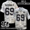 Camo Embroidered Clinton McDonald Cincinnati Bengals #69 Stitched Jersey