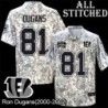 Camo Embroidered Ron Dugans Cincinnati Bengals #81 Stitched Jersey