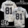 Camo Embroidered Patrick Robinson Cincinnati Bengals #81 Stitched Jersey