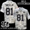Camo Embroidered Irv Smith Jr. Cincinnati Bengals #81 Stitched Jersey