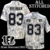 Camo Embroidered Brian Brennan Cincinnati Bengals #83 Stitched Jersey