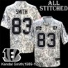 Camo Embroidered Kendal Smith Cincinnati Bengals #83 Stitched Jersey