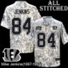 Camo Embroidered Mike Jenkins Cincinnati Bengals #84 Stitched Jersey