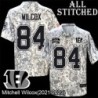 Camo Embroidered Mitchell Wilcox Cincinnati Bengals #84 Stitched Jersey