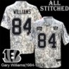 Camo Embroidered Gary Williams Cincinnati Bengals #84 Stitched Jersey