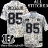 Camo Embroidered Marty Baccaglio Cincinnati Bengals #85 Stitched Jersey