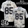 Camo Embroidered LaVell Boyd Cincinnati Bengals #85 Stitched Jersey