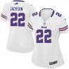 JACKSON Buffalo #22 Womens Football Jersey - Fred Jackson Womens Football Jersey (White)_Free Shipping