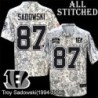 Camo Embroidered Troy Sadowski Cincinnati Bengals #87 Stitched Jersey