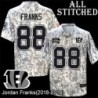 Camo Embroidered Jordan Franks Cincinnati Bengals #88 Stitched Jersey