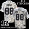 Camo Embroidered Hayden Hurst Cincinnati Bengals #88 Stitched Jersey