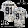 Camo Embroidered Trey Hendrickson Cincinnati Bengals #91 Stitched Jersey