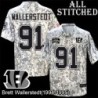 Camo Embroidered Brett Wallerstedt Cincinnati Bengals #91 Stitched Jersey