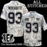 Camo Embroidered Tim Morabito Cincinnati Bengals #93 Stitched Jersey