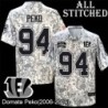 Camo Embroidered Domata Peko Cincinnati Bengals #94 Stitched Jersey