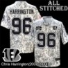 Camo Embroidered Chris Harrington Cincinnati Bengals #96 Stitched Jersey
