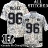 Camo Embroidered Kanavis McGhee Cincinnati Bengals #96 Stitched Jersey