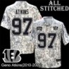 Camo Embroidered Geno Atkins Cincinnati Bengals #97 Stitched Jersey