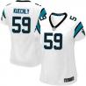 KUECHLY Carolina #59 Womens Football Jersey - Luke Kuechly Womens Football Jersey (White)_Free Shipping