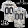 Camo [Customized]Embroidered Cincinnati Bengals Custom Stitched ANY PATCH