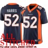 Navy Home Jerrell Harris Denver BRONCOS #52 Jersey