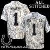 Camo Embroidered Pat McAfee Indianapolis Colts #1 Stitched Jersey
