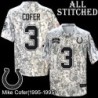 Camo Embroidered Mike Cofer Indianapolis Colts #3 Stitched Jersey