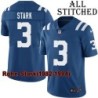 Blue Home Embroidered Rohn Stark Indianapolis Colts #3 Stitched Jersey