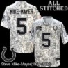 Camo Embroidered Steve Mike-Mayer Indianapolis Colts #5 Stitched Jersey