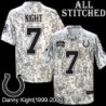 Camo Embroidered Danny Kight Indianapolis Colts #7 Stitched Jersey