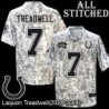 Camo Embroidered Laquon Treadwell Indianapolis Colts #7 Stitched Jersey