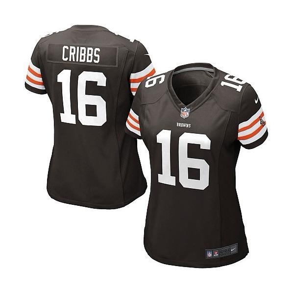 Cleveland 16 Joshua Cribbs womens jersey Free shipping