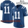 Blue Home Embroidered Ryan Grant Indianapolis Colts #11 Stitched Jersey