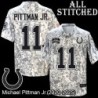 Camo Embroidered Michael Pittman Jr. Indianapolis Colts #11 Stitched Jersey