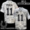 Camo Embroidered Ricky Proehl Indianapolis Colts #11 Stitched Jersey